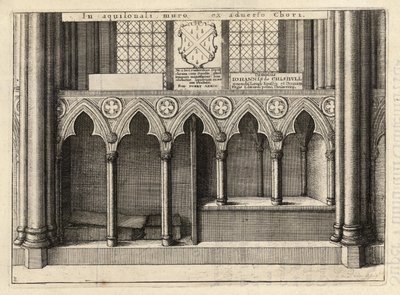 Chishull (Denkmal) von Wenceslaus Hollar